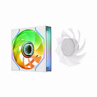 K Cooler SWAFAN INFINITY EX14 ARGB Sync White 3Pack Fan