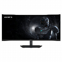 GIGABYTE 86,4cm/34" (3440x1440) GIGABYTE G34WQC2 1500R WQHD VA 1ms 200Hz HDMI DisplayPort HDR VESA Speaker – Ansicht 2