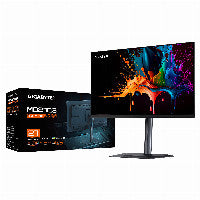 GIGABYTE 68,6cm/27" (2560x1440) GIGABYTE MO27Q3 WQHD QD-OLED 0,03ms 360Hz HDMI DisplayPort USB-C USB HDR VESA Speaker Pivot – Ansicht 5