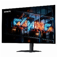 GIGABYTE 68,6cm/27" (2560x1440) GIGABYTE MO27Q28GR WQHD WOLED 0,03ms 280Hz HDMI DisplayPort USB-C USB HDR VESA Speaker Pivot – Ansicht 3
