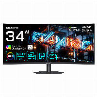GIGABYTE 86,4cm/34" (3440x1440) GIGABYTE MO34WQC36 Curve WQHD QD-OLED 0,03ms 360Hz HDMI DisplayPort USB-C USB HDR VESA Speaker