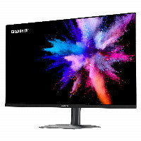 GIGABYTE 68,6cm/27" (2560x1440) GIGABYTE GO27Q24A WQHD QD-OLED 0,03ms 240Hz HDMI DisplayPort HDR VESA Pivot – Ansicht 2