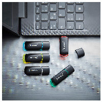 Intenso 3511585 USB-Stick 32 GB USB Typ-A 2.0 Schwarz, Rot, Grün, Transparent, Gelb, Blau