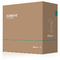 Deepcool CC560 V2 ATX Mid Tower Black Tempered Glass Side Panel