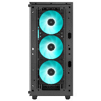 Deepcool CC560 V2 ATX Mid Tower Black Tempered Glass Side Panel