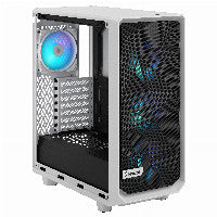 Fractal Design Meshify 2 Compact RGB ATX Mid Tower White Tempered Glass