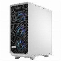 Fractal Design Meshify 2 Compact RGB ATX Mid Tower White Tempered Glass