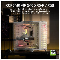 Midi Corsair Air 5400 RS-R ARGB Weiß Midi Tower ATX Gaming Gehäuse