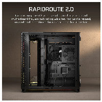 Midi Corsair Air 5400 LX-R RGB iCUE LINK Schwarz ATX Gaming Gehäuse
