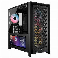 Midi CORSAIR Frame 4000D LCD RS ARGB Black Midi Tower ATX Gaming Case
