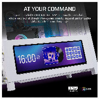Midi CORSAIR Frame 4000D LCD RS ARGB Blanc Boîtier Gaming Moyen Tour ATX