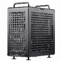 Midi Cooler Master Qube 540 Midi Tower ATX Case Glass Window stardust iron