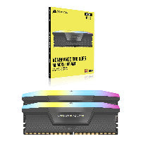 16GB CORSAIR VENGEANCE RGB D5 5200 16GB (2 x 8GB) CL40 AMD EXPO & Intel X