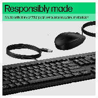 HP 225 Maus und Tastatur (kabelgebunden)