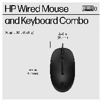 HP 225 Maus und Tastatur (kabelgebunden)