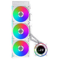 K Lian Li HYDROSHIFT II LCD-C 360CL weiß | AiO-Wasserkühlung