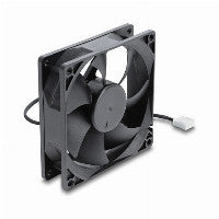 Axiallüfter 48 V DC, 92 x 92 x 25 mm mit 4 Pin PWM Lüfteranschluss schwarz
