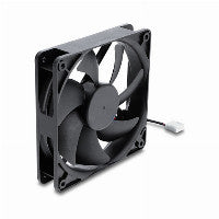 Axiallüfter 48 V DC, 120 x 120 x 25 mm mit 4 Pin PWM Lüfteranschluss schwarz