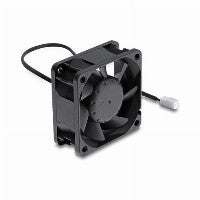 Axiallüfter 48 V DC, 60 x 60 x 25 mm mit 2 Pin Lüfteranschluss schwarz