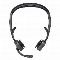 SHOKZ OpenMeet2 Kopfhörer Kabellos Offene Ohren Büro/Callcenter Bluetooth Schwarz