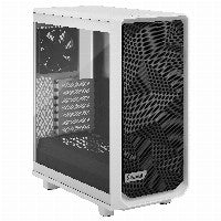 Fractal Design Meshify 2 Compact - schwarz/weiß - Clear Tempered Glass