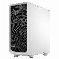 Fractal Design Meshify 2 Compact - schwarz/weiß - Clear Tempered Glass