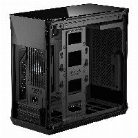 Fractal Design Era ITX Mini-ITX Desktop Silver with Tinted Tempered Glass Side Panel and USB 3.2 Gen 2 Type-C, USB 3.2 Gen 1 Type-A