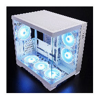 Chieftec Visio GM-30W-TG-OP (wei, Tempered Glass x 2)