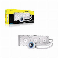 K Corsair Nautilus 360 LCD Liquid CPU Cooler White