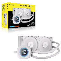 K Corsair WAK Nautilus 240 LCD White 240mm Radiator