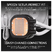 K Corsair WAK Nautilus 240 LCD White 240mm Radiator