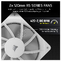 K Corsair WAK Nautilus 240 LCD White 240mm Radiator