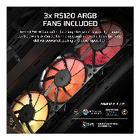 Corsair 3200D RS ARGB Mid tower ATX Side panel with window (tempered glass)