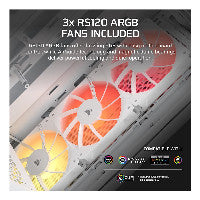 Corsair 3200D RS ARGB Mid tower ATX Side panel with window (tempered glass)