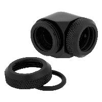 K Corsair CX-9052015-WW Black Adjustment Fluid Brass 1-4 Inch 90 Degrees