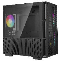 Deepcool CH360 Micro ATX Mid Tower Black Tempered Glass Side Panel