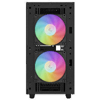 Deepcool CH360 Micro ATX Mid Tower Black Tempered Glass Side Panel
