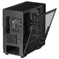 Deepcool CH360 Micro ATX Mid Tower Black Tempered Glass Side Panel