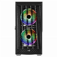 Aerocool Graphite v3 ARGB ATX Mid Tower Tempered Glass Side Panel, USB 3.2 Gen 1 Type-A
