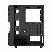 Aerocool Menace Saturn RGB ATX Mid Tower Black with Tempered Glass Side Panel and USB 3.2 Gen 1 Type-A