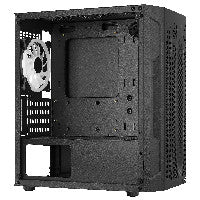Aerocool Trinity Mini V2 MicroATX Mini Tower Black Tempered Glass Side Panel
