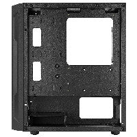 Aerocool Trinity Mini V2 MicroATX Mini Tower Black Tempered Glass Side Panel