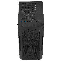 Aerocool Trinity Mini V2 MicroATX Mini Tower Black Tempered Glass Side Panel