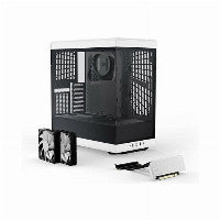 HYTE Y40 White Black Tempered Glass