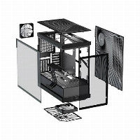HYTE Y40 Black Tempered Glass