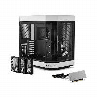 HYTE Y60 White/black Tempered Glass