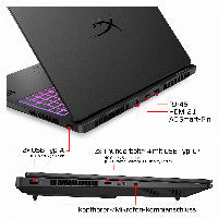 HP HyperX OMEN MAX 16 inch Gaming Laptop PC 16-ak1091ng Copilot+ PC AMD Ryzen AI 9 40,6 cm (16") 2.5K 32 GB DDR5-SDRAM NVIDIA GeForce RTX 5080 Wi-Fi 7 (802.11be) Windows 11 Home Schwarz