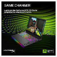 HP HyperX OMEN MAX 16 inch Gaming Laptop PC 16-ak1091ng Copilot+ PC AMD Ryzen AI 9 40,6 cm (16") 2.5K 32 GB DDR5-SDRAM NVIDIA GeForce RTX 5080 Wi-Fi 7 (802.11be) Windows 11 Home Schwarz