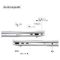 HP EliteBook 8 G1i AI Intel Core Ultra 7 255U Laptop 35,6 cm (14") WUXGA 16 GB DDR5-SDRAM 1 TB SSD Wi-Fi 7 (802.11be) Windows 11 Pro AI PC Silber