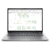 HP ZBook 8 G2i 14 inch Mobile Workstation PC Copilot+ PC Intel Core Ultra 7 356H 35,6 cm (14") 2.5K 64 GB DDR5-SDRAM 2 TB SSD Wi-Fi 7 (802.11be) Windows 11 Pro AI Workstation, AI PC Silber